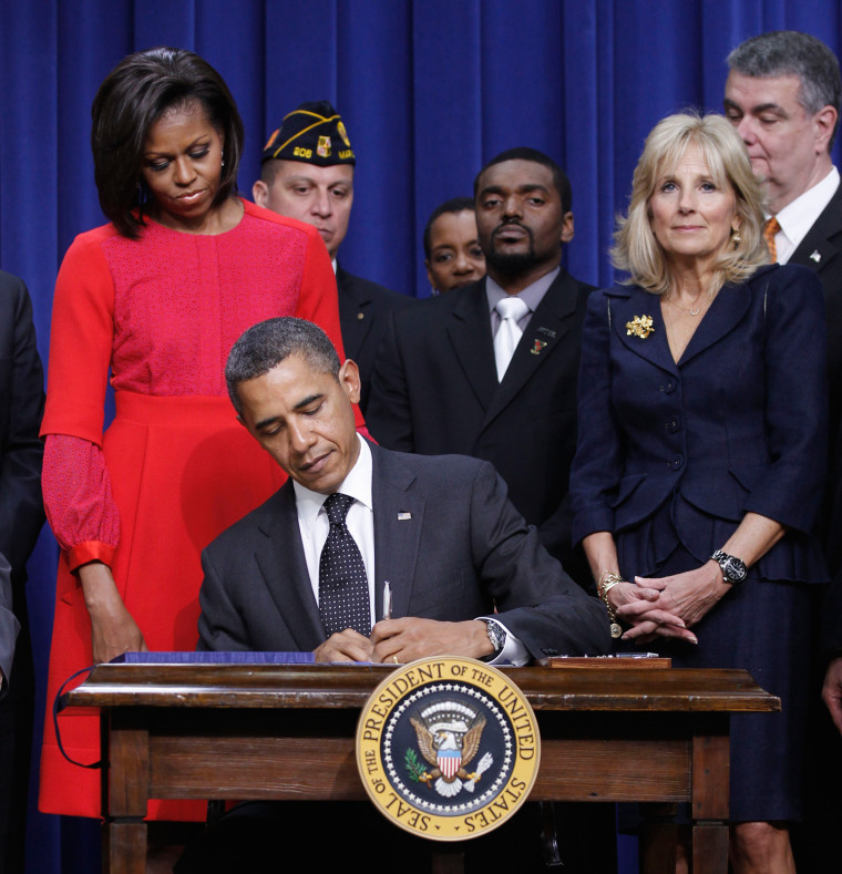 Image: Barack Obama, Michelle Obama, Jill Biden
